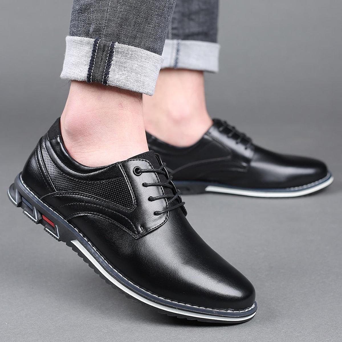 Charlie | Zapatos antideslizantes con cordones para hombre
