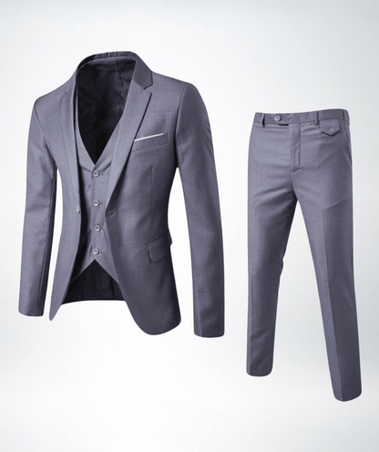 Eric | Men Three Piece Classic Formal Suit Set