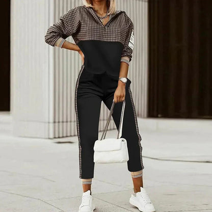 Nicole | Conjunto deportivo holgado con cremallera para mujer