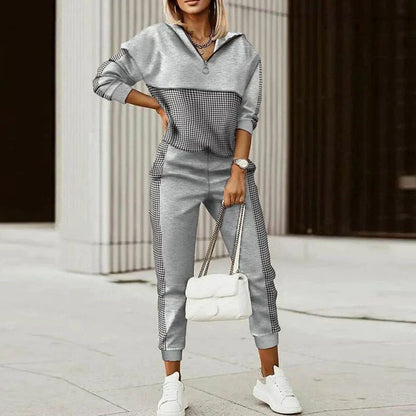 Nicole | Conjunto deportivo holgado con cremallera para mujer