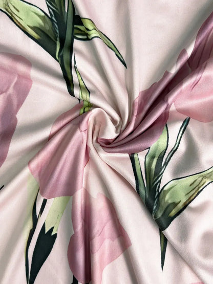 Isabella | Women Floral Print Two-Piece Flowy Midi Dress