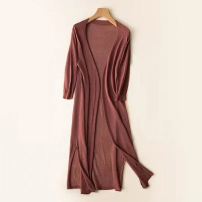 Women’s Casual Relaxed Fit Long Cardigan
