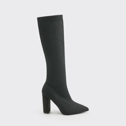 Women’s Winter High Heeled Knee-High Boots