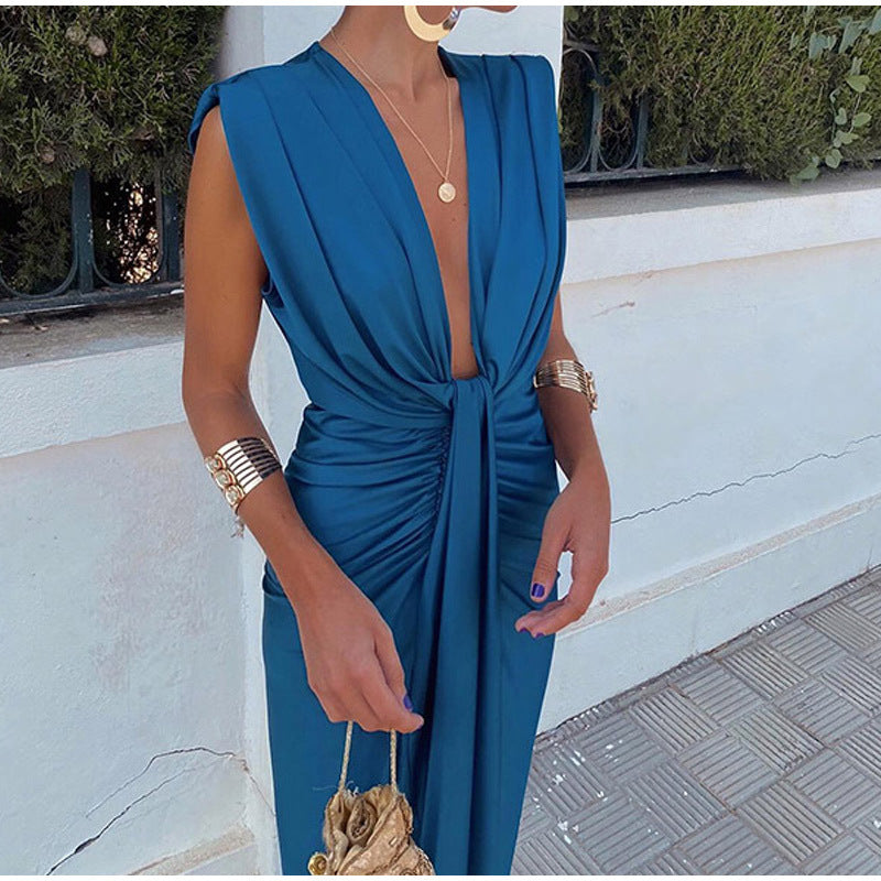 Elaine™ | Vestido elegante con cuello en V