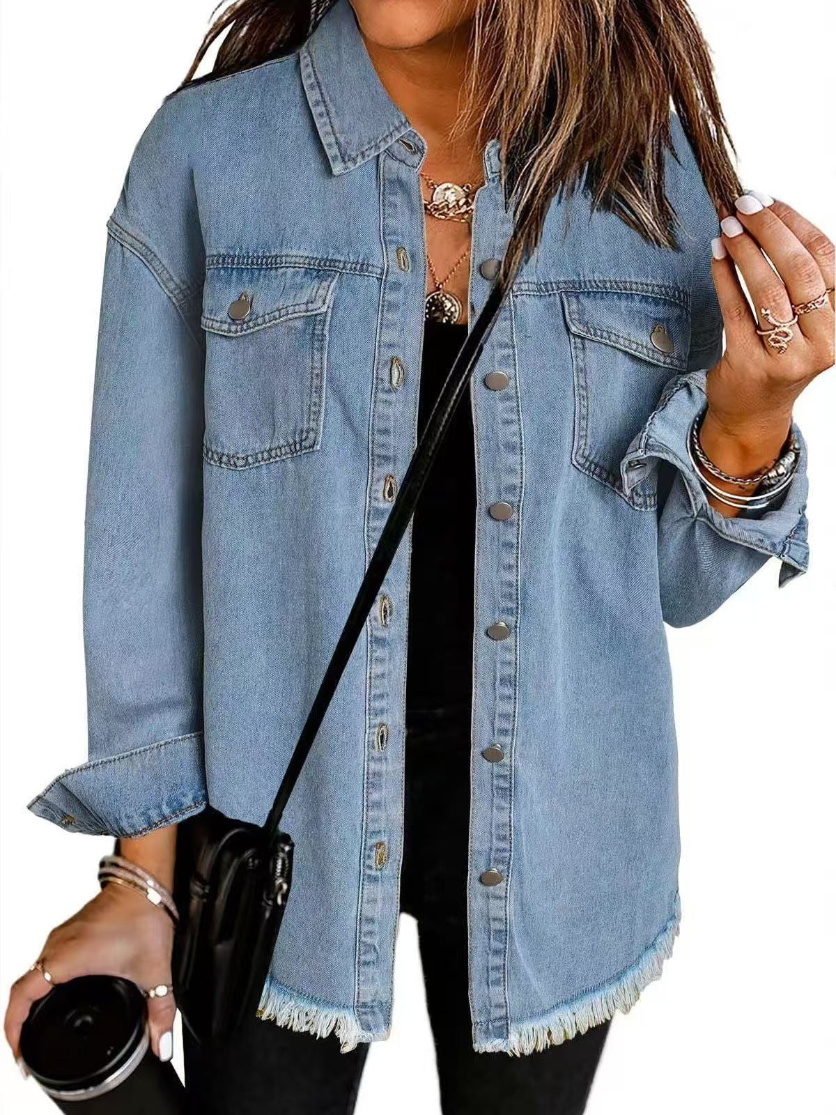 ROXANE™ - Chaqueta vaquera clásica para uso diario