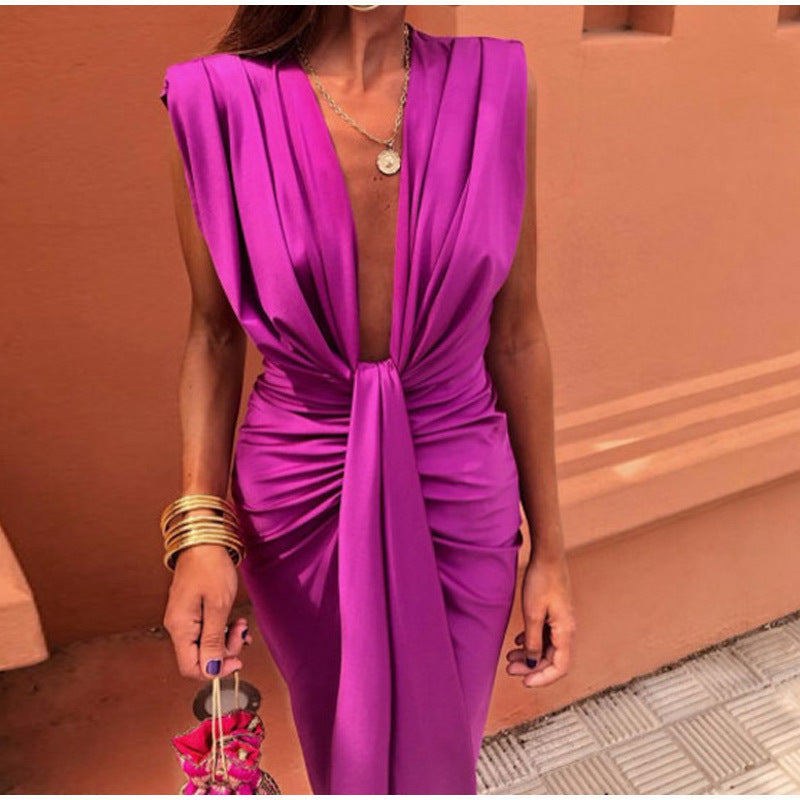 Elaine™ | Vestido elegante con cuello en V