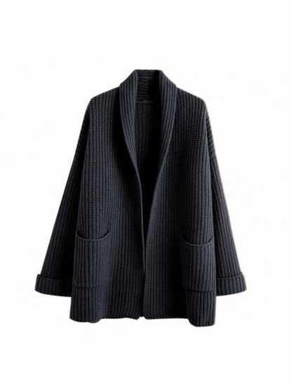 Julia | Cárdigan holgado de invierno extragrande para mujer