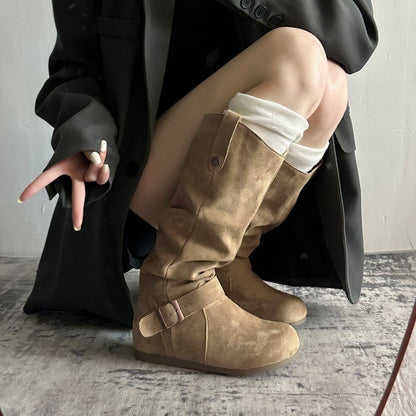 Mya - Botas ortopédicas de suela plana