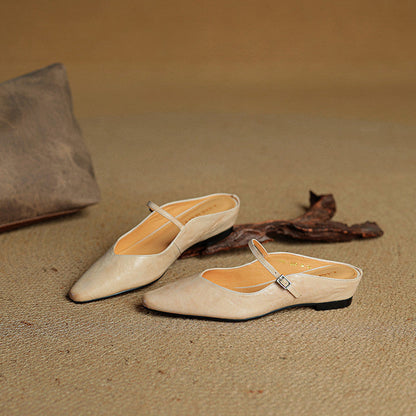 Mules Thea de piel auténtica