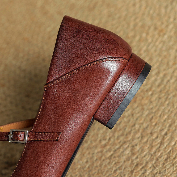 Miska Bailarinas de piel auténtica