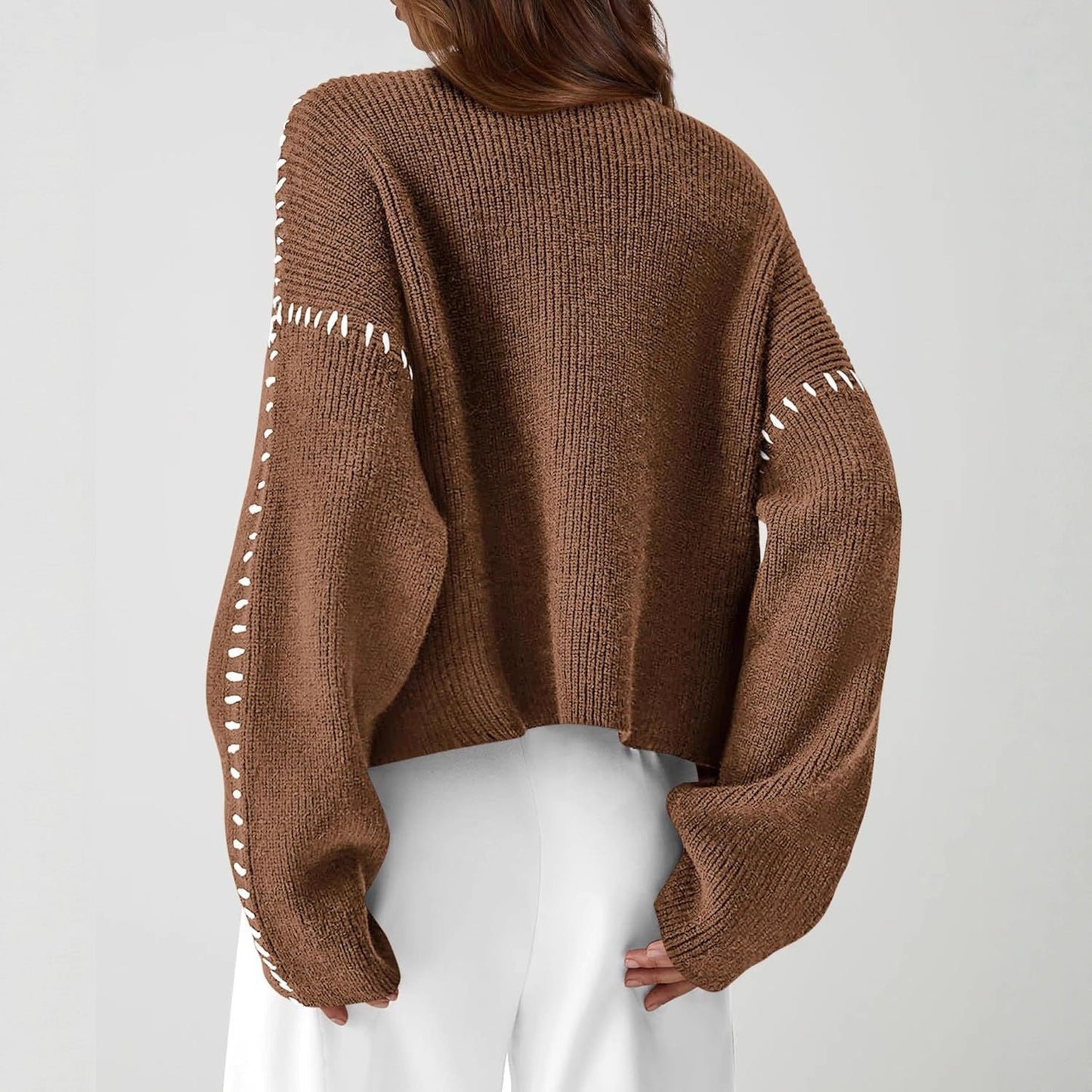 Minimalist Cozy Crewneck Sweater