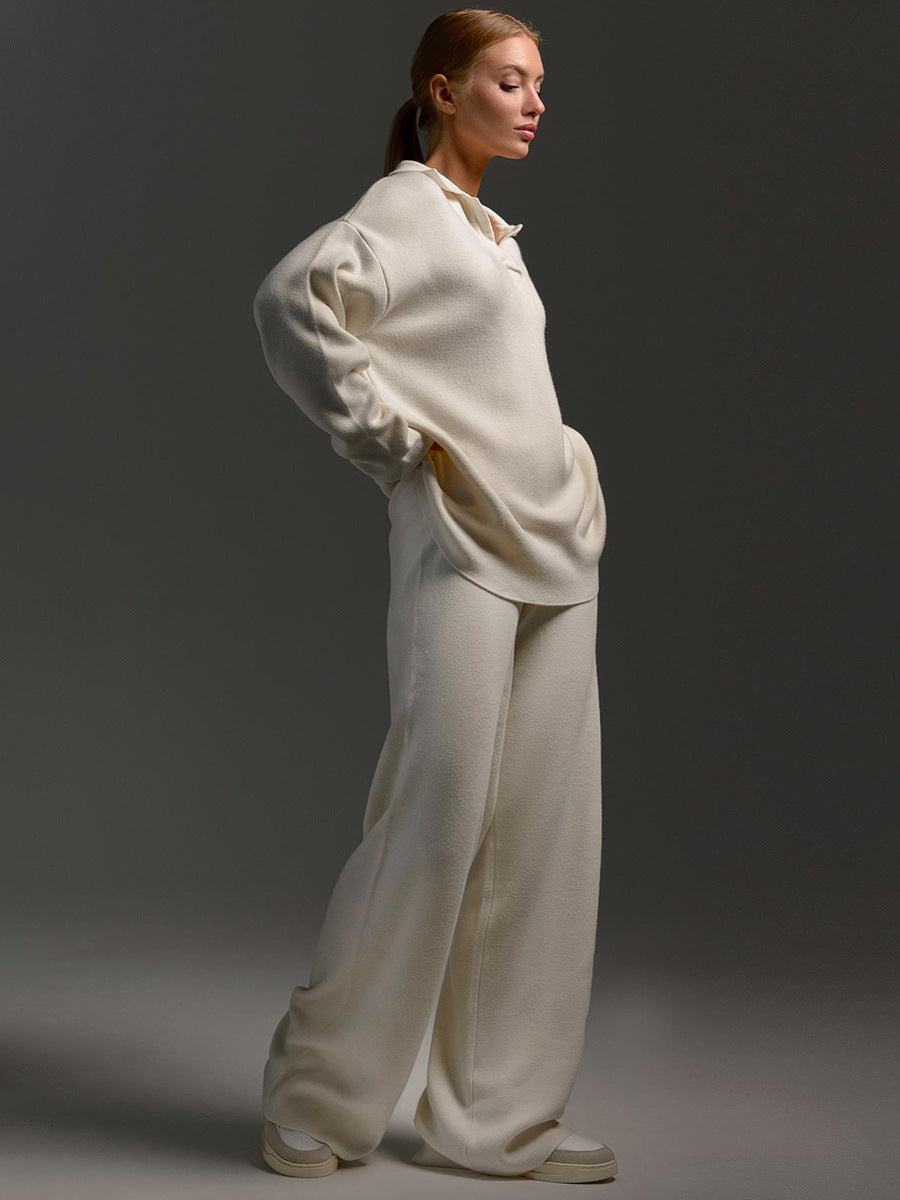 Women Winter Relaxed Fit Lounge Set