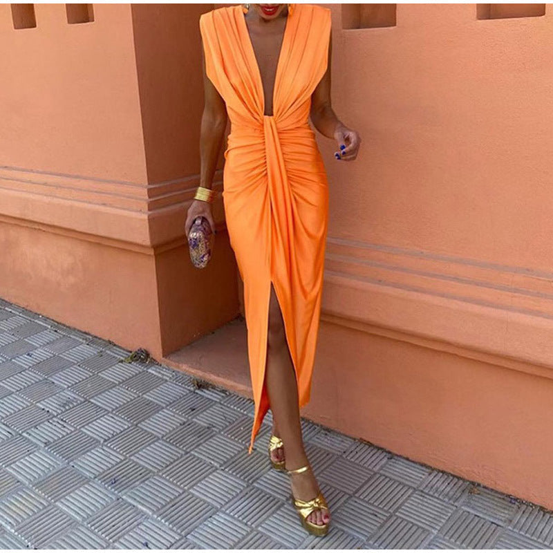 Elaine™ | Vestido elegante con cuello en V