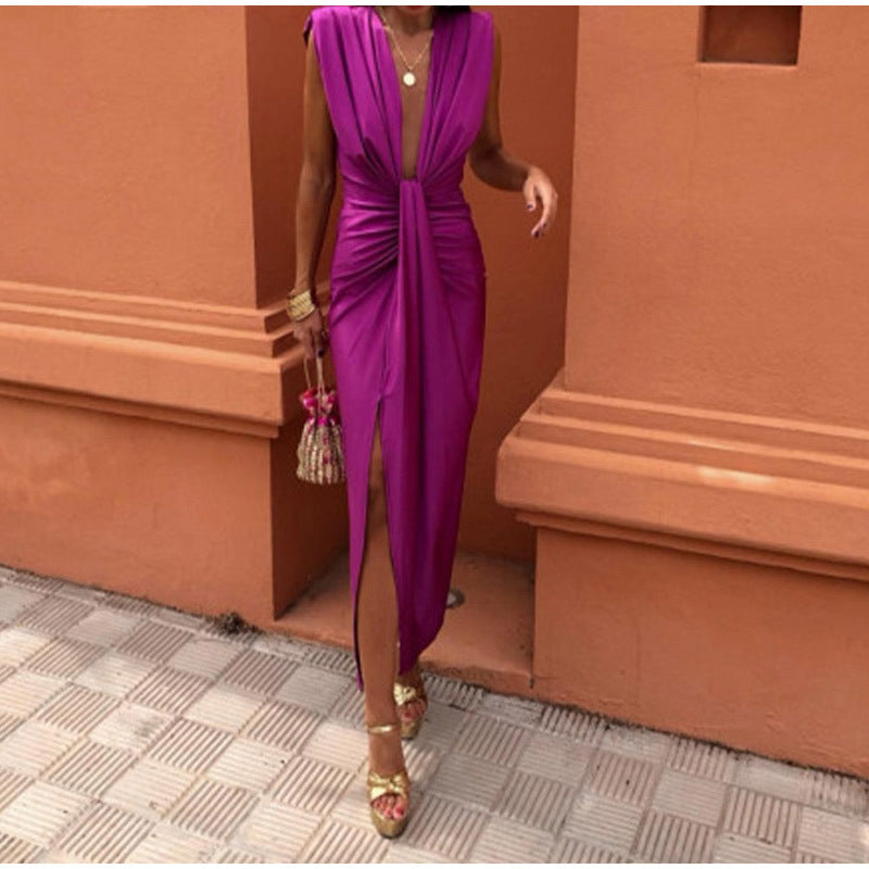 Elaine™ | Vestido elegante con cuello en V