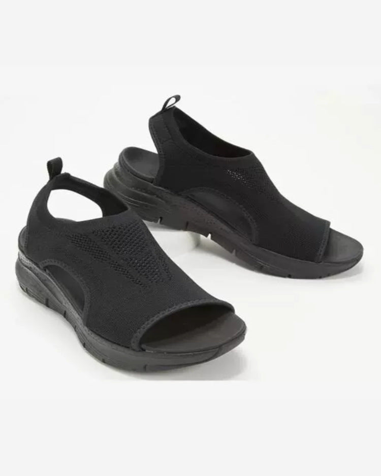 Faith | Sandalias cómodas de punta abierta para mujer para primavera
