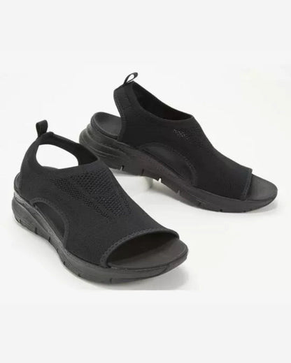 Faith | Sandalias cómodas de punta abierta para mujer para primavera