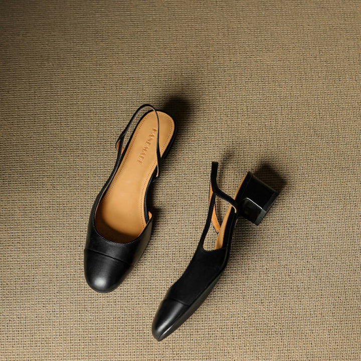 Genuine Leather Pumps