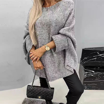 Women’s Winter Loose-Fit Knitted Sweater