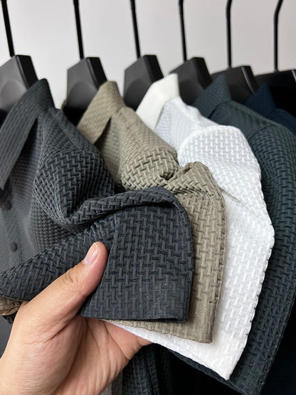 Classic Weave Polo Shirt