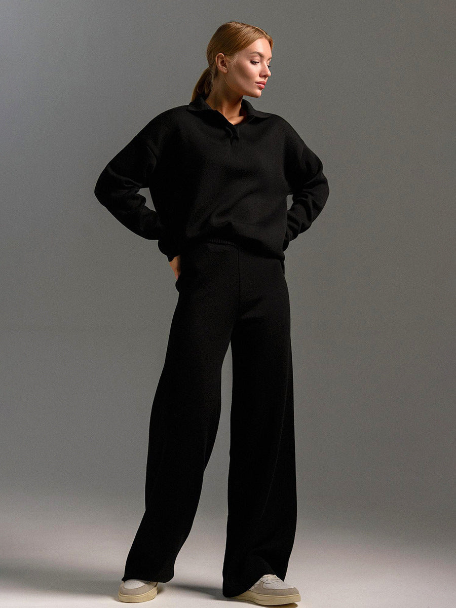 Women Winter Relaxed Fit Lounge Set
