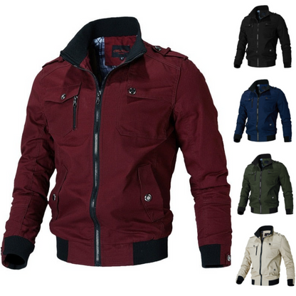 Chaqueta bomber elegante para hombre