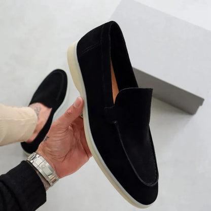 Luca | Mocasines elegantes de ante