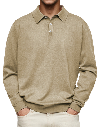 Classic Long Sleeve Polo