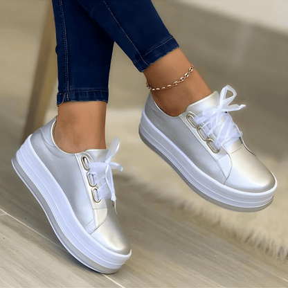 Violeta | Zapatillas casuales de suela elevada para mujer