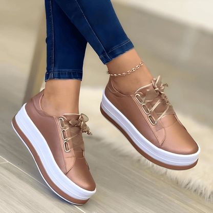 Violeta | Zapatillas casuales de suela elevada para mujer