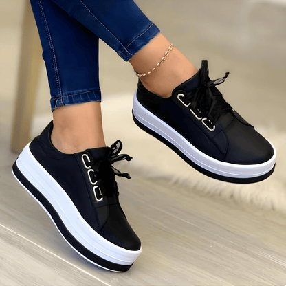 Violeta | Zapatillas casuales de suela elevada para mujer