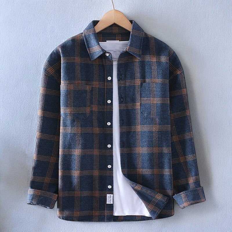 Modern Edge Plaid Shirt