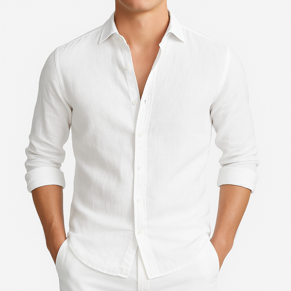 Cozy Long Sleeve Roll-Up Shirt