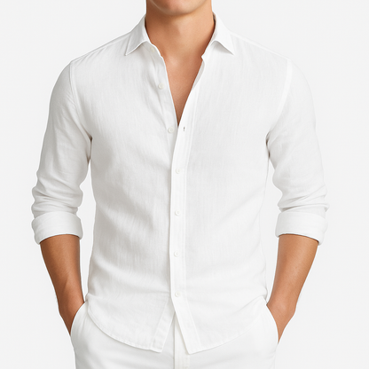 Cozy Long Sleeve Roll-Up Shirt