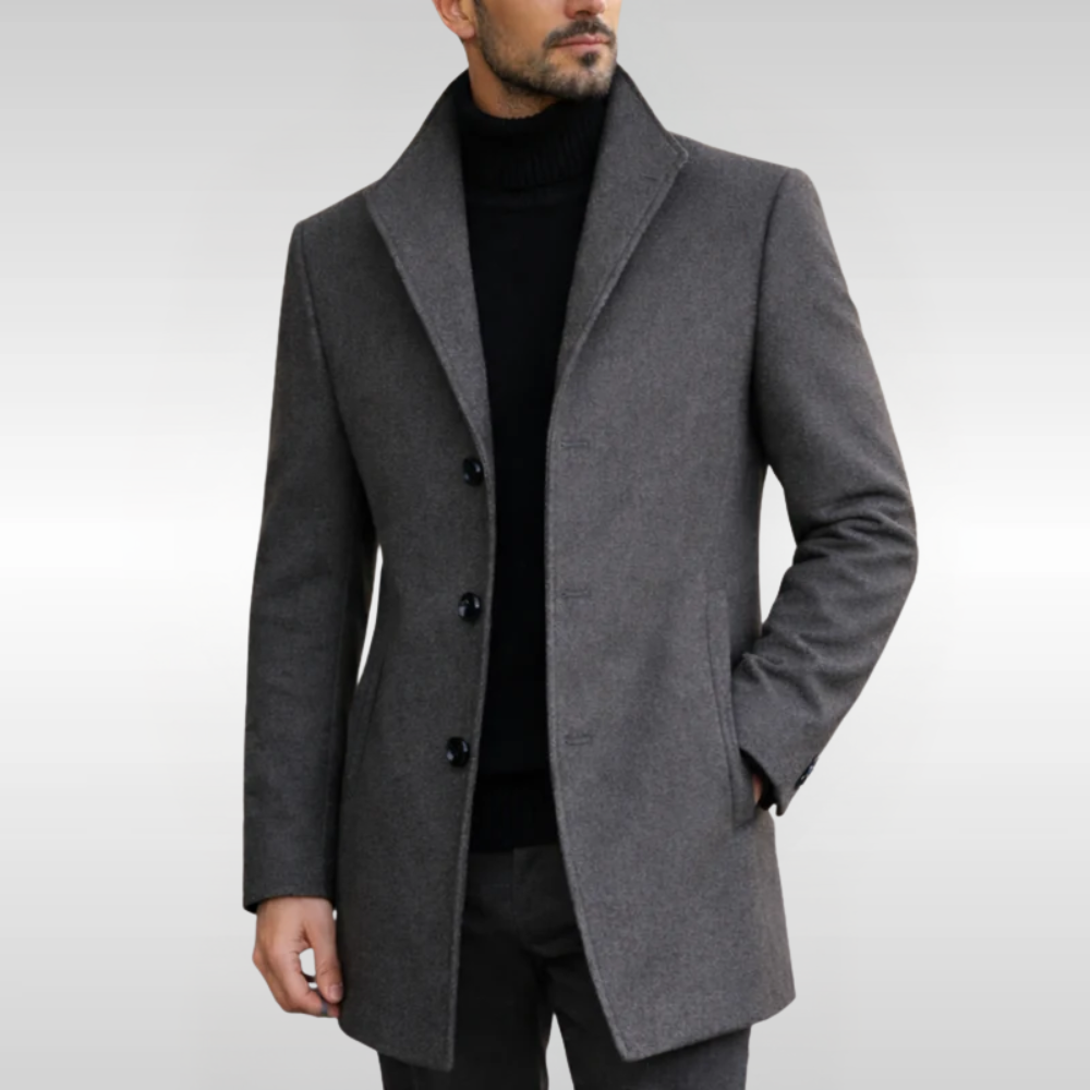 LONG WINTER COAT | REFINED ELEGANCE FOR COLD DAYS