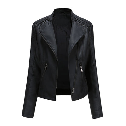 Jazmín | Chaqueta moderna con cremallera frontal para mujer