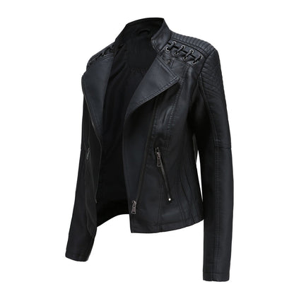 Jazmín | Chaqueta moderna con cremallera frontal para mujer