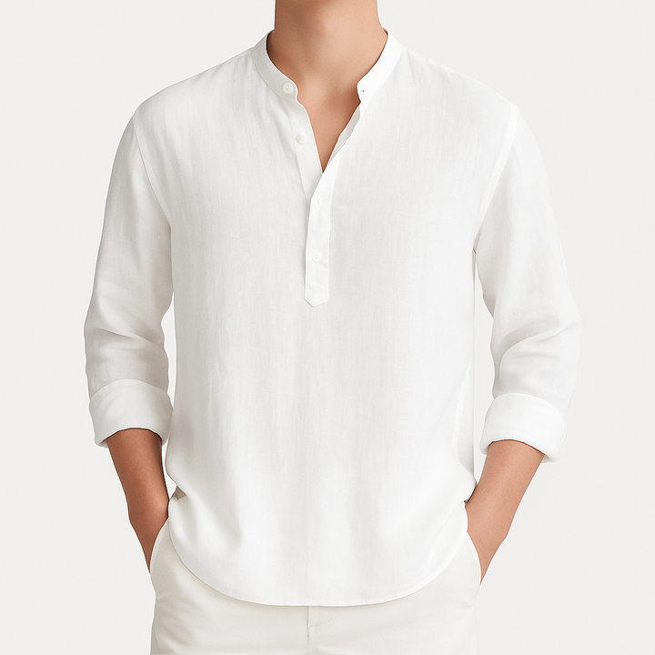 Relaxed Fit Long-Sleeve Shirt