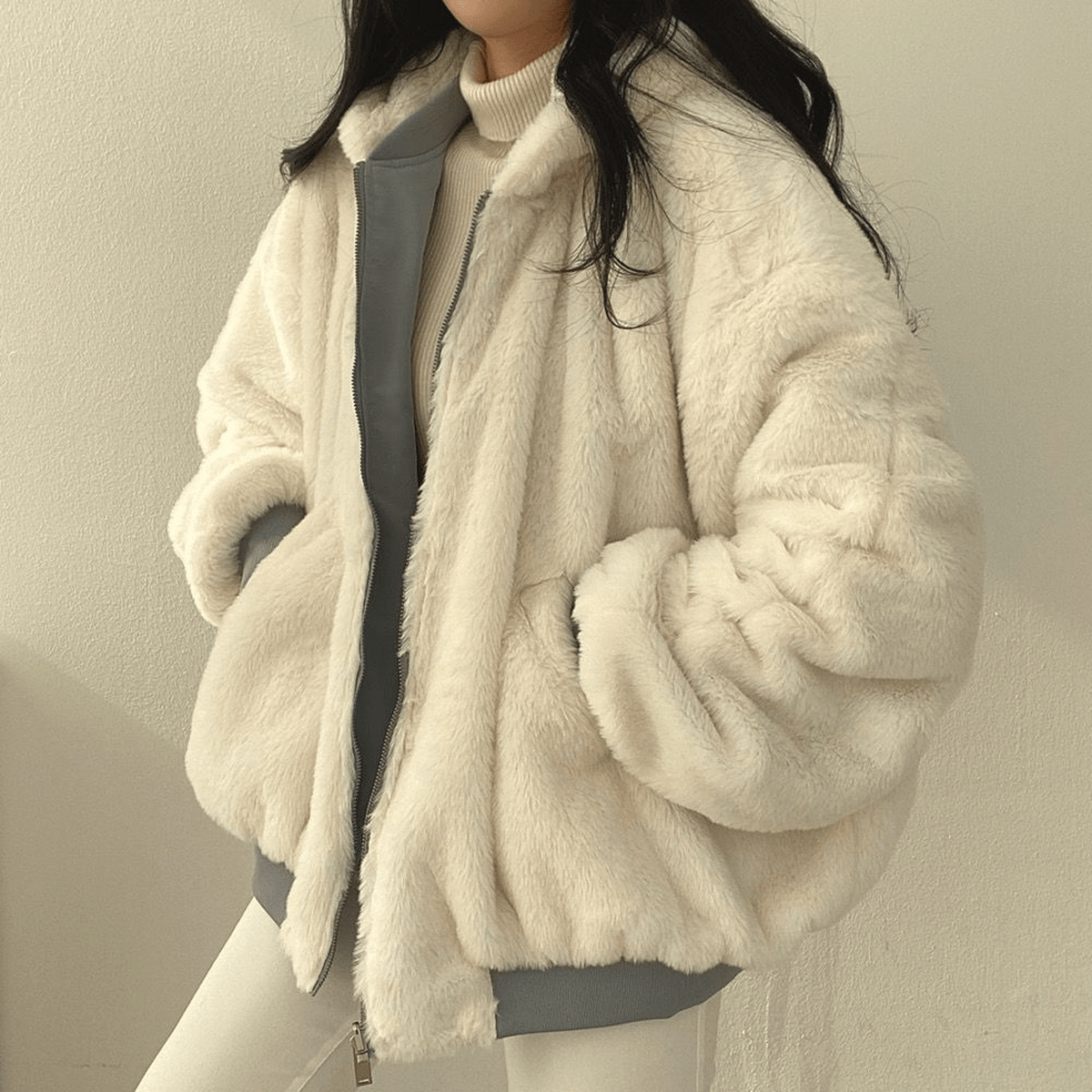 Lily | Chaqueta de invierno cálida y holgada para mujer