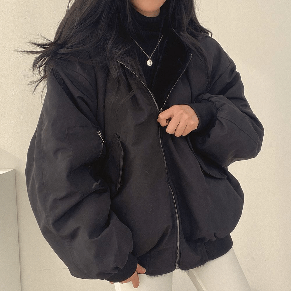 Lily | Chaqueta de invierno cálida y holgada para mujer