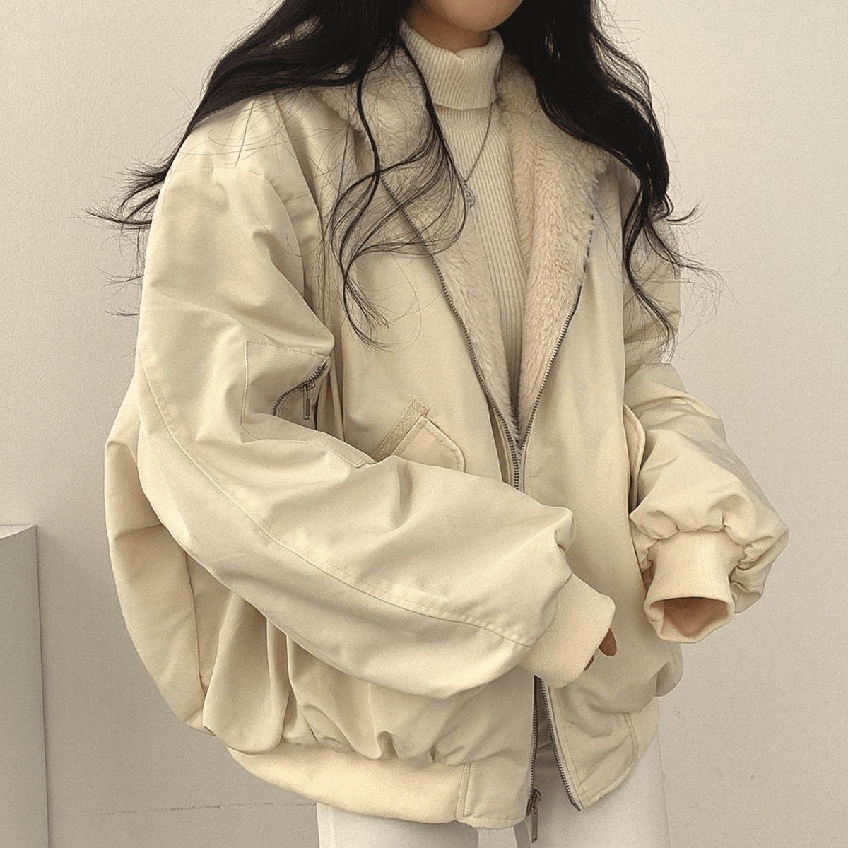 Lily | Chaqueta de invierno cálida y holgada para mujer