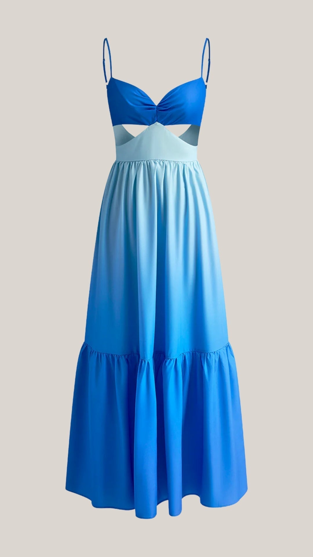 Vestido largo Laura con aberturas
