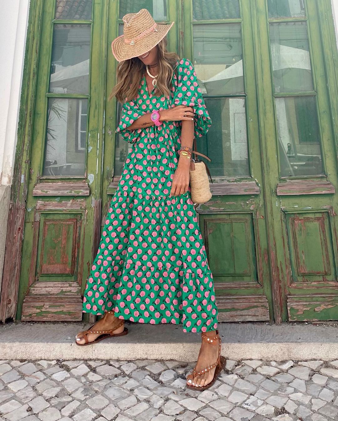 Fleur | Vestido largo bohemio