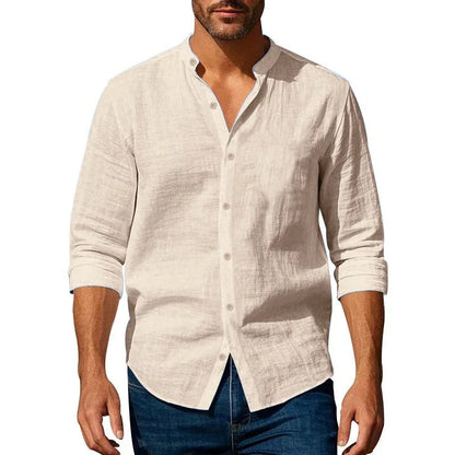 Breathable Button-Up Shirt