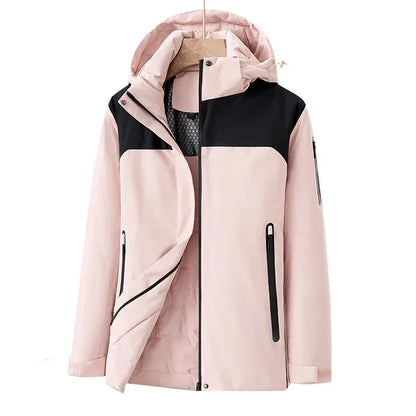 Jacqueline | Chaqueta impermeable de invierno para mujer con forro polar