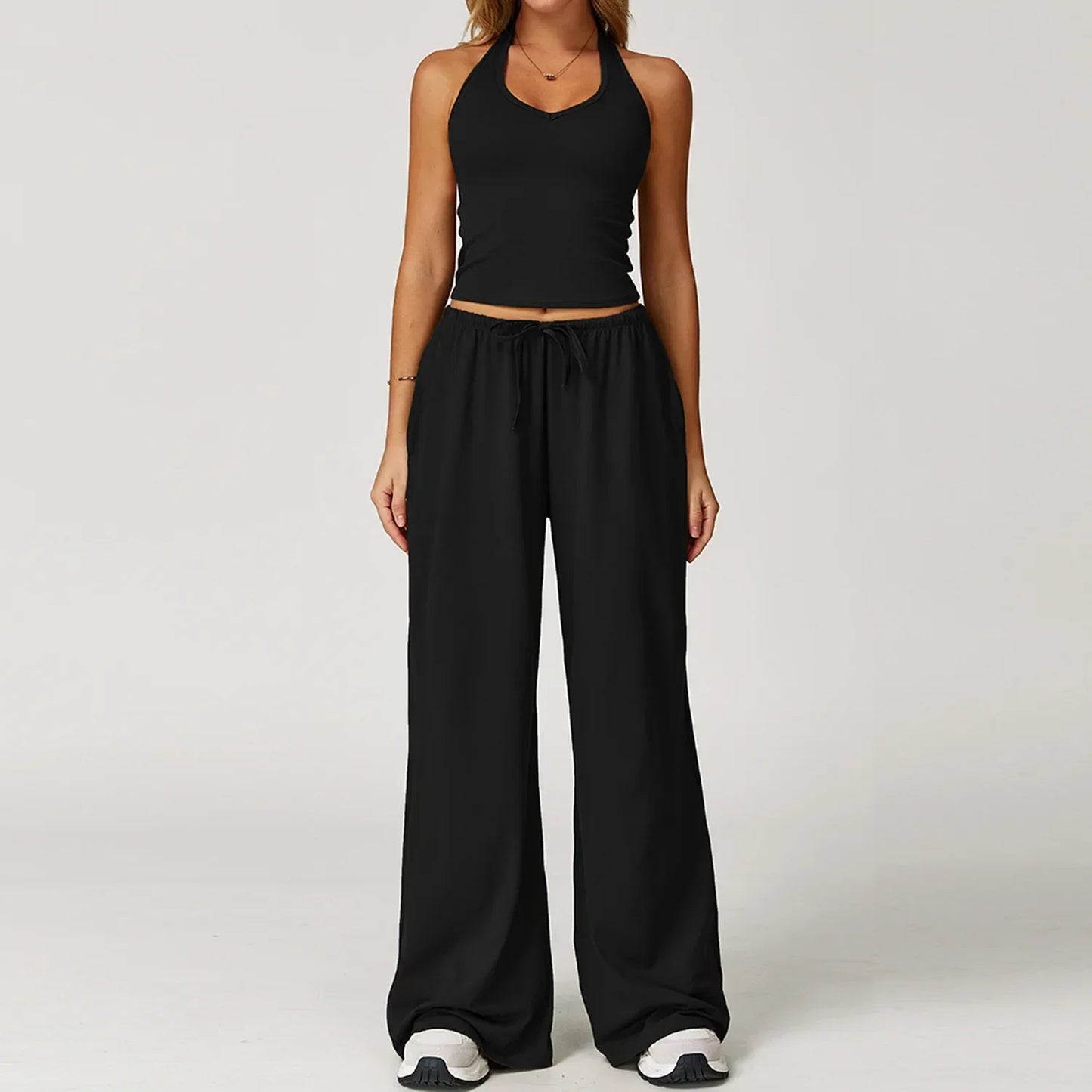 Eleanor | Women’s Winter Casual Wide Leg Loose Fit Pants
