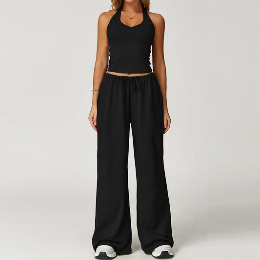Eleanor | Women’s Winter Casual Wide Leg Loose Fit Pants