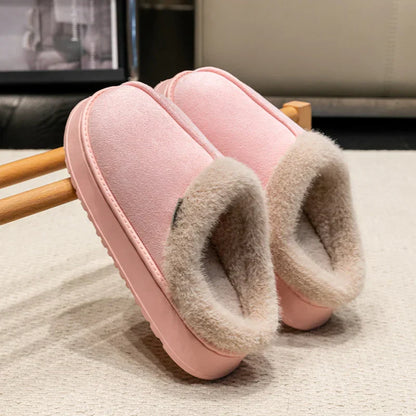Charlotte | Pantuflas acogedoras con forro de piel para mujer