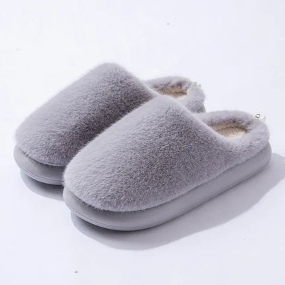 Women’s Cozy Fluffy Slip-On Slippers