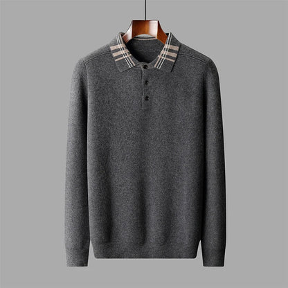 Oscar | Men’s Winter Classic Knit Polo Sweater