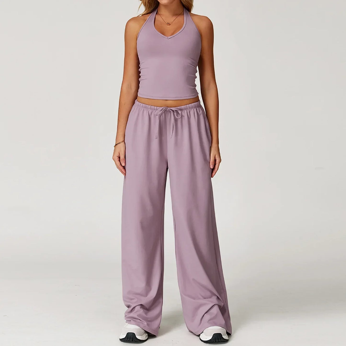 Eleanor | Women’s Winter Casual Wide Leg Loose Fit Pants